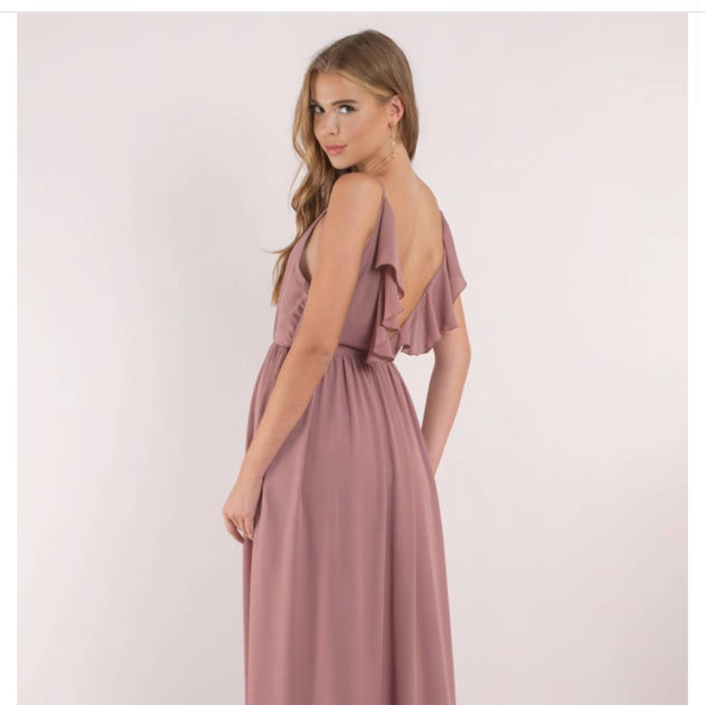 Tobi Zeze Mauve Maxi Dress